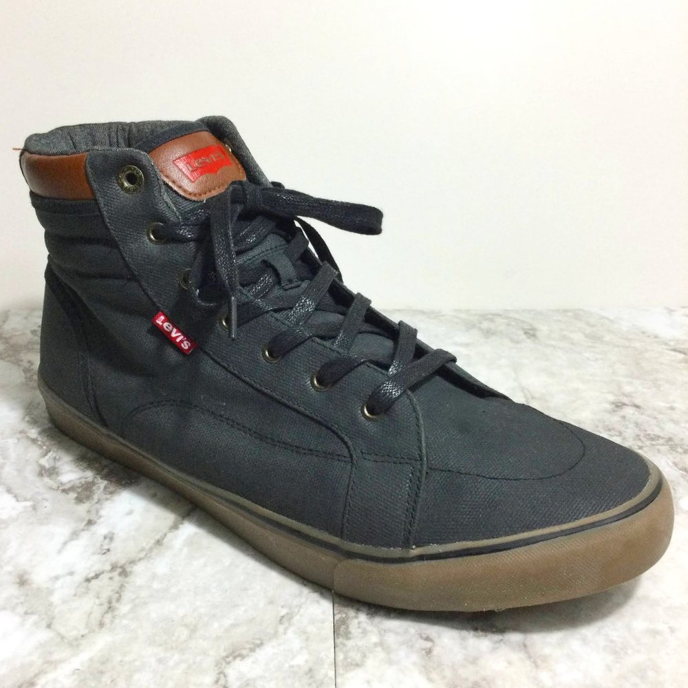 Levi's Denim High Top Sneakers Sz 13